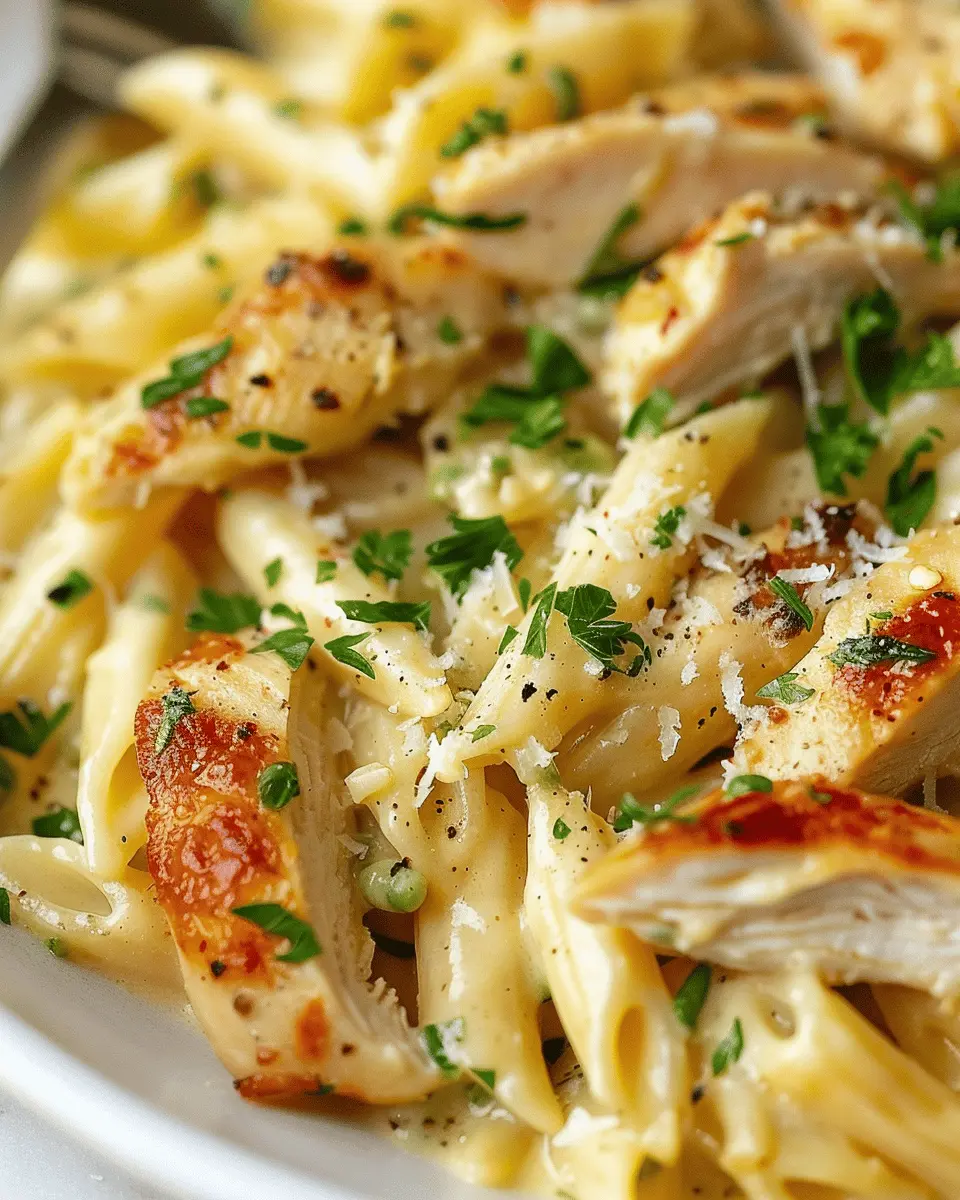 Garlic Parmesan Chicken Pasta: Easy Weeknight Comfort Meal