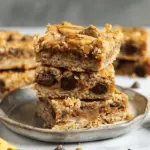 4 Ingredient Peanut Butter Banana Bars