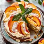 Fresh Peach Cake (Extra Peaches!)