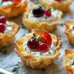 Sweet + Savory Phyllo Cups (Easy Appetizer Idea!)