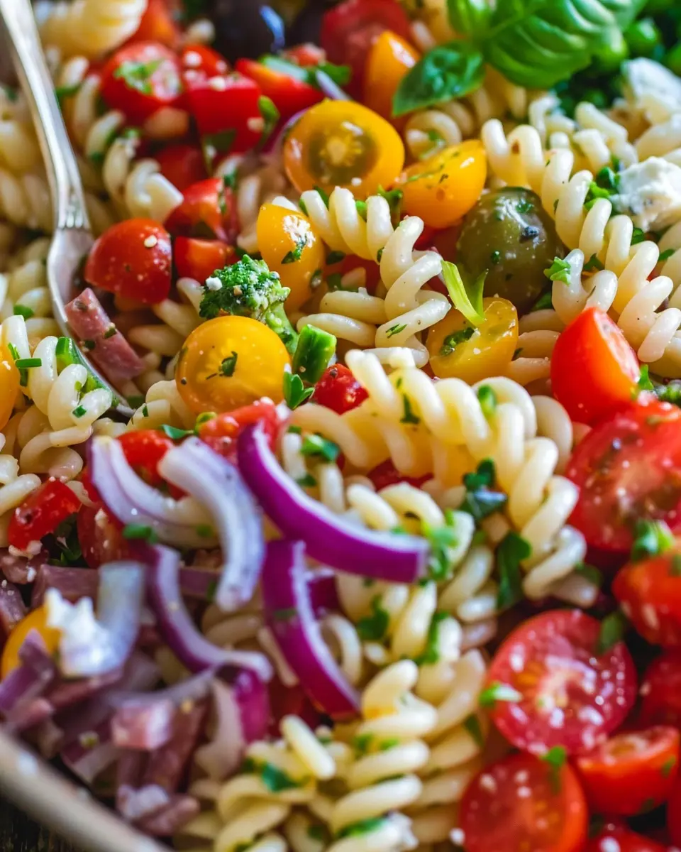 Italian Pasta Salad Recipe: Easy, Fresh, and Guilt-Free Delight