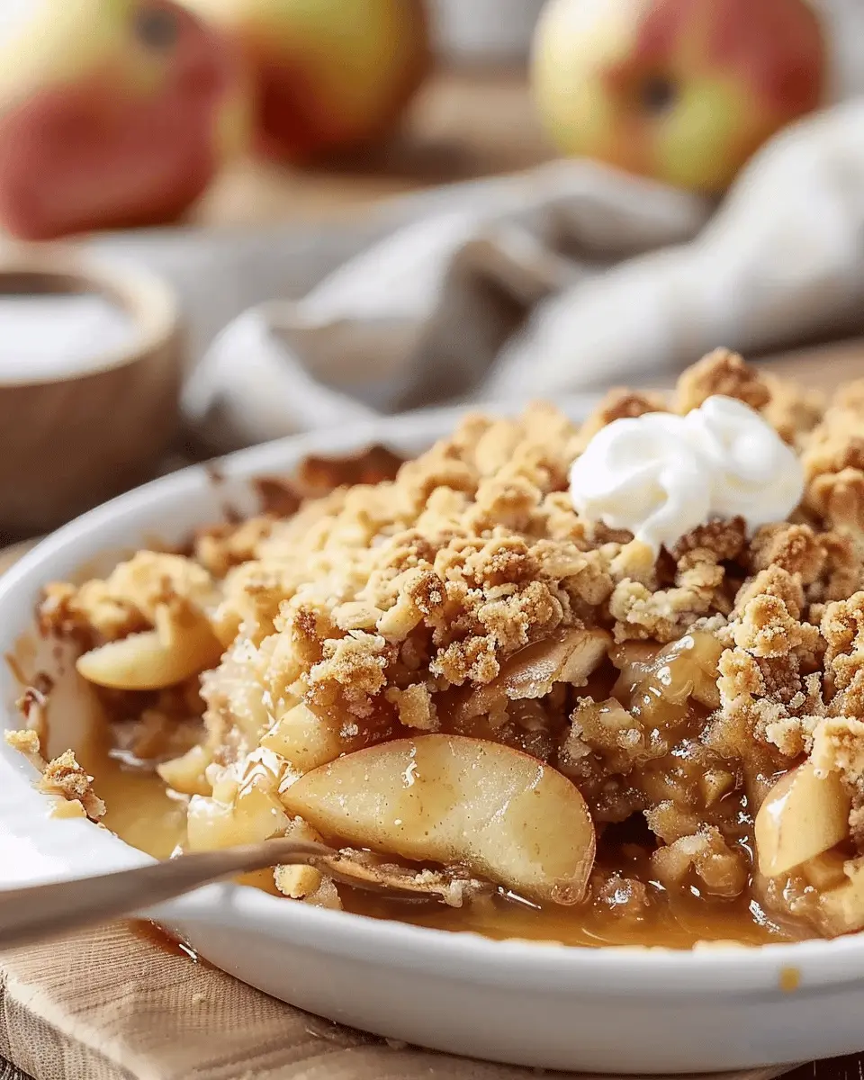 Classic Apple Crumble: The Best Homemade Comfort Dessert