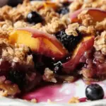Your Amazing Peach & Blueberry Crisp