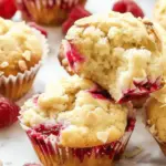 White Chocolate Raspberry Muffins