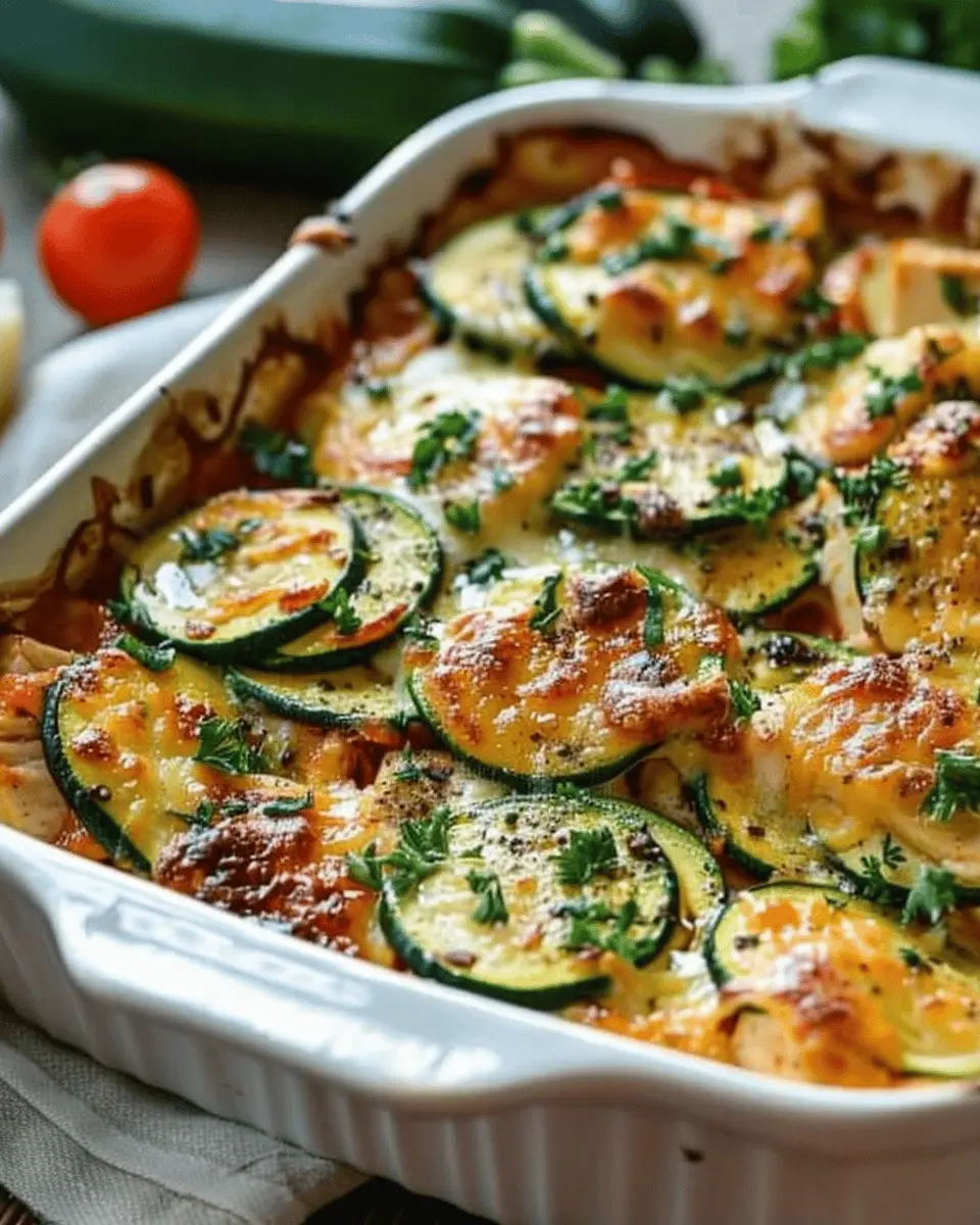 Easy Chicken Zucchini Bake: A Delicious Twist on Comfort Food