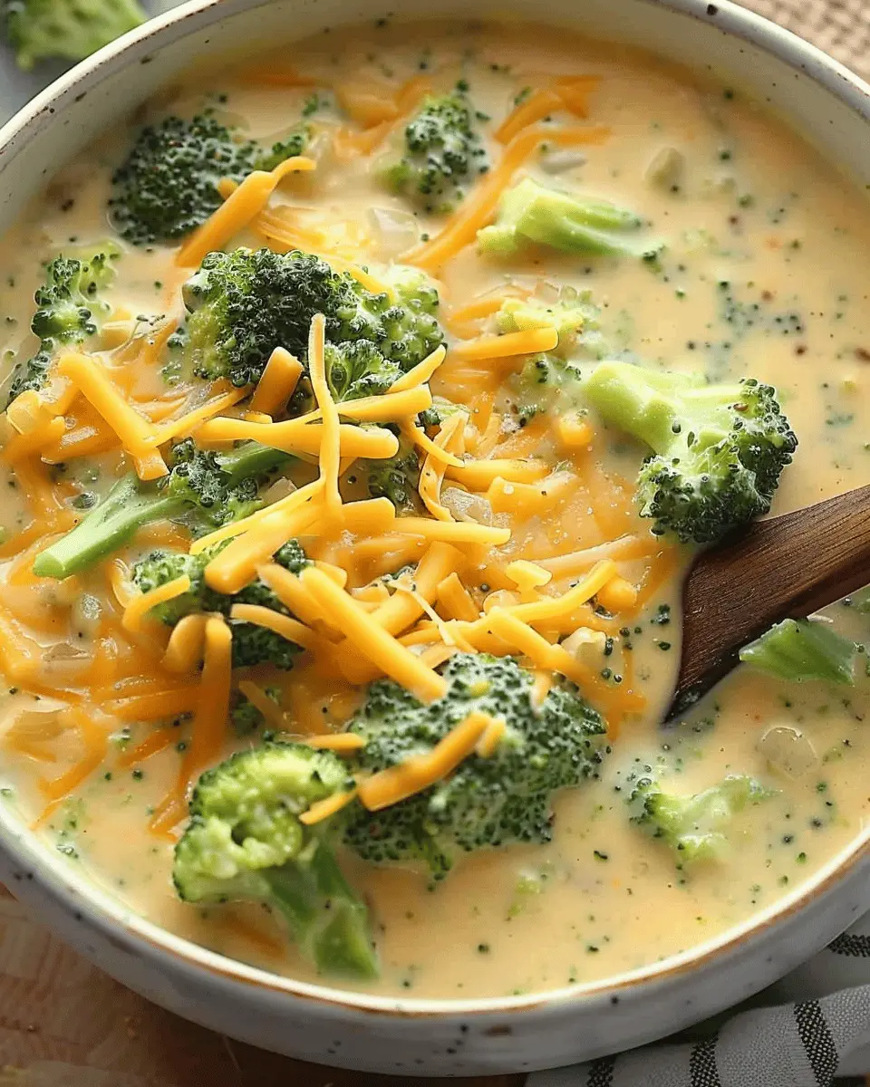 Broccoli Cheddar Soup: The Best Cozy Recipe for Any Day