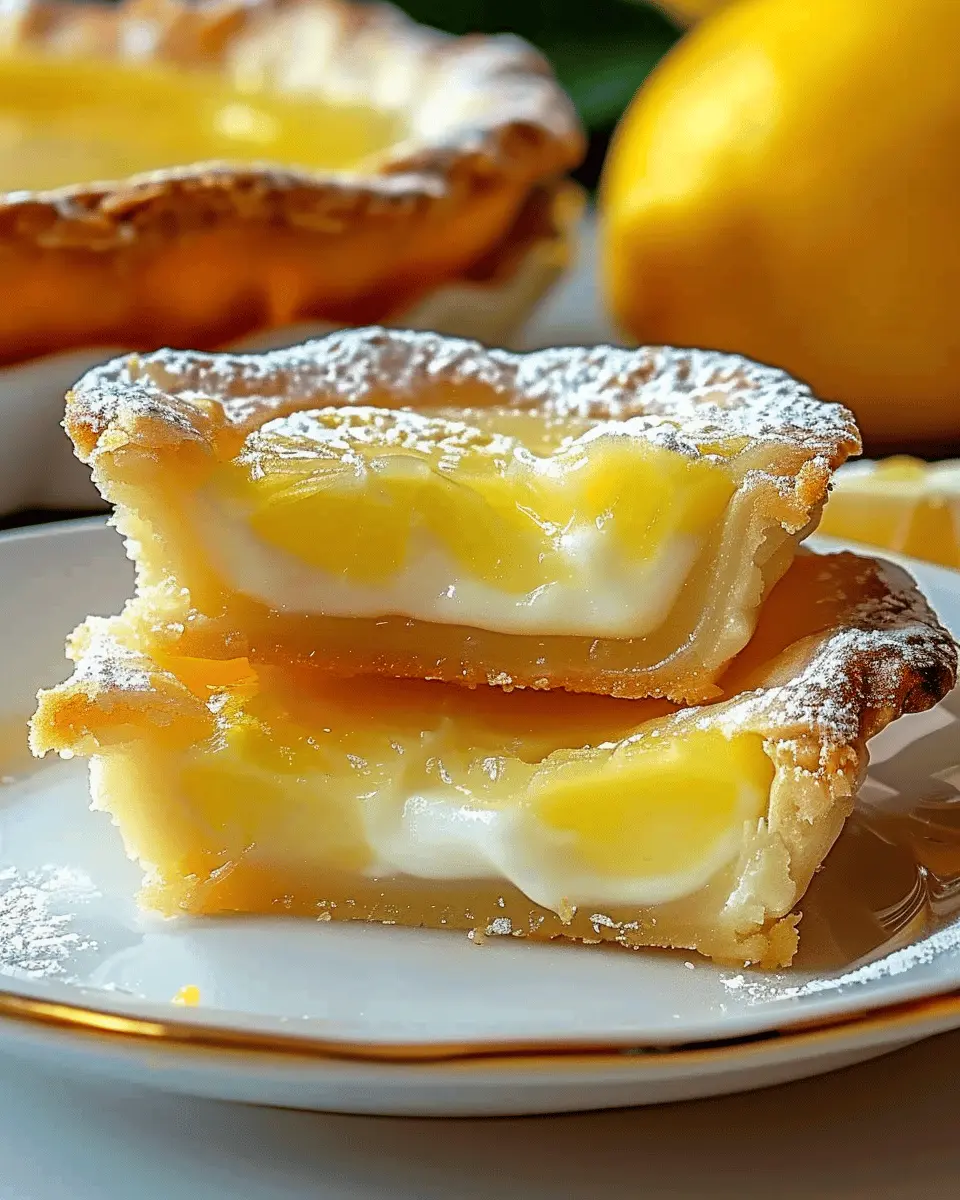 Sweet Tangy Lemon Pies: Easy and Refreshing Delight for Everyone
