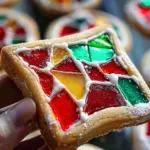 Stained Glass Christmas Cookies