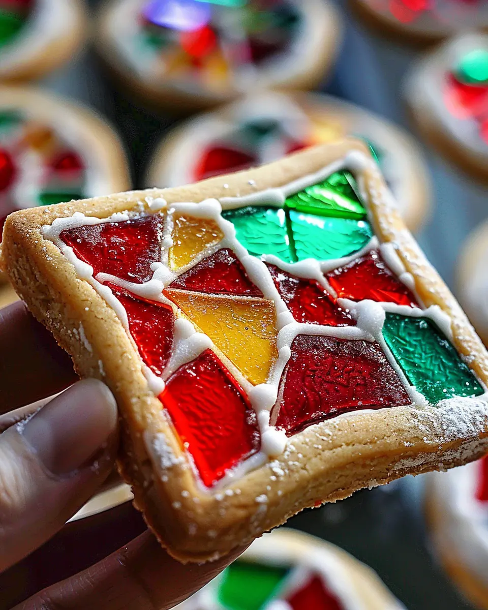 Stained Glass Christmas Cookies: Easy Festive Treats You’ll Love