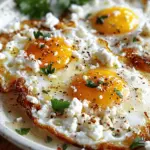 Crispy Feta Fried Eggs