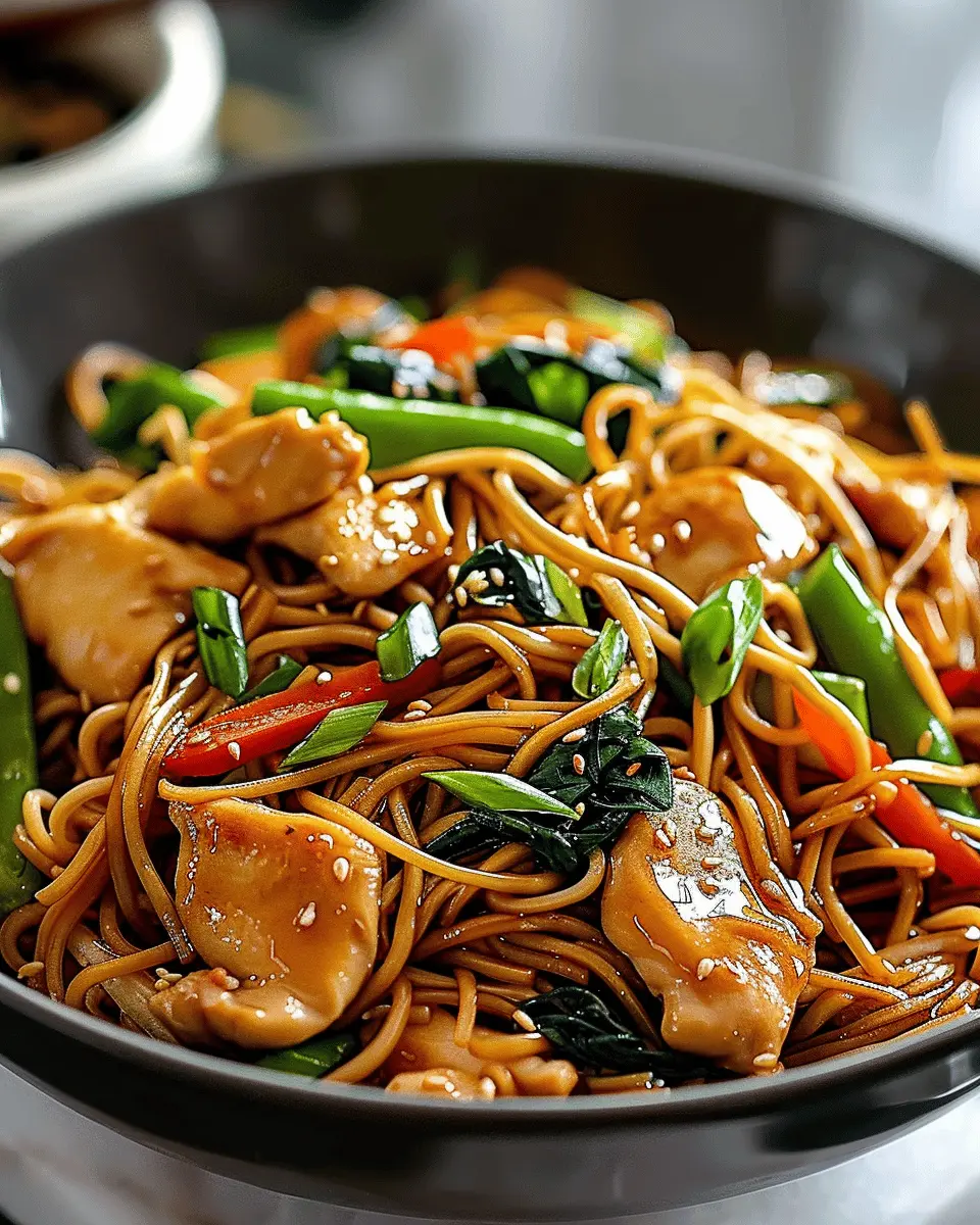 Delicious Chicken Lo Mein: Easy Meals for Busy Weeknights