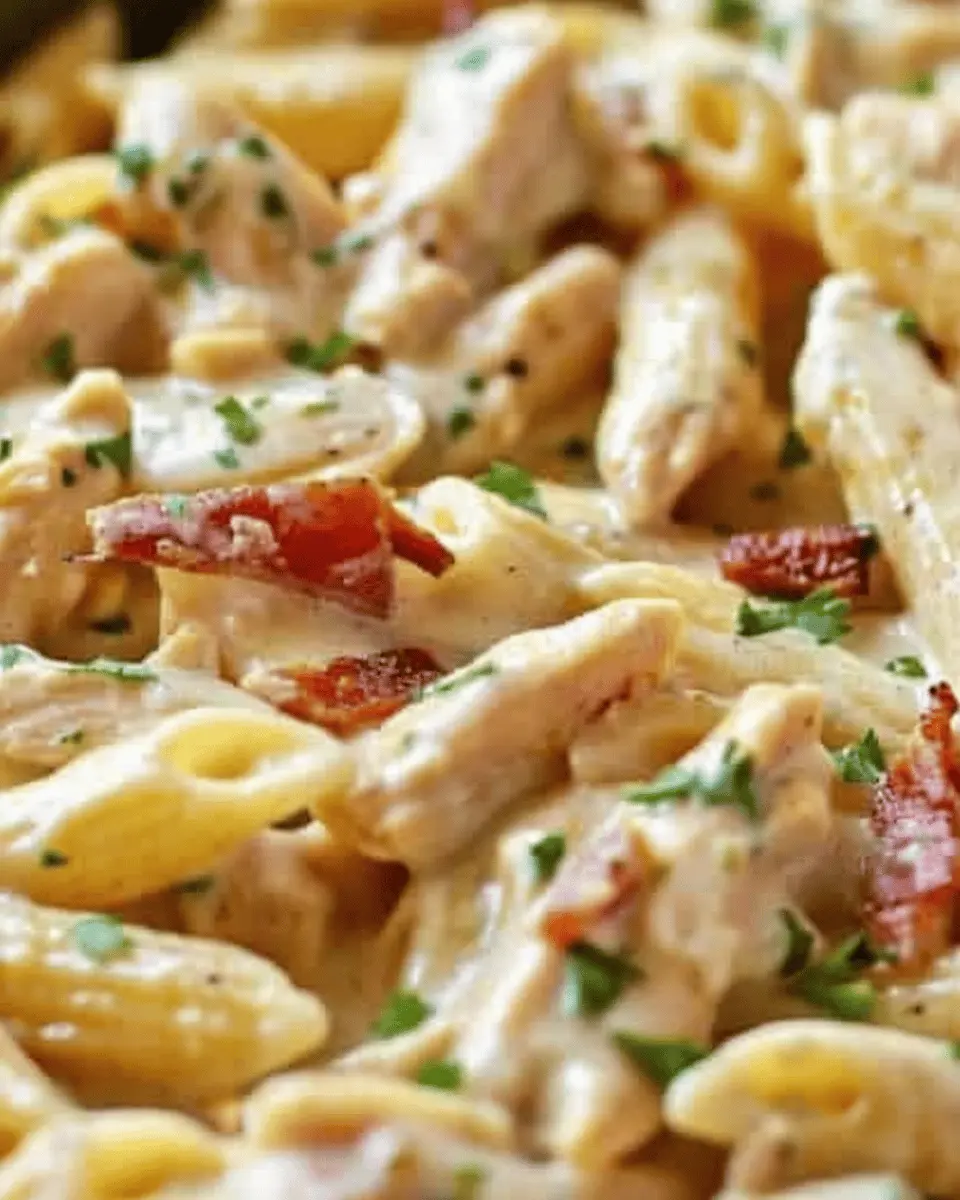 Cheesy Ranch Chicken Pasta: Easy &amp; Indulgent Comfort Food Recipe