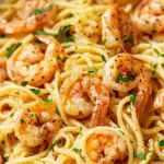 Garlic Butter Shrimp Pasta