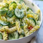 Healthy Cucumber Pasta Salad