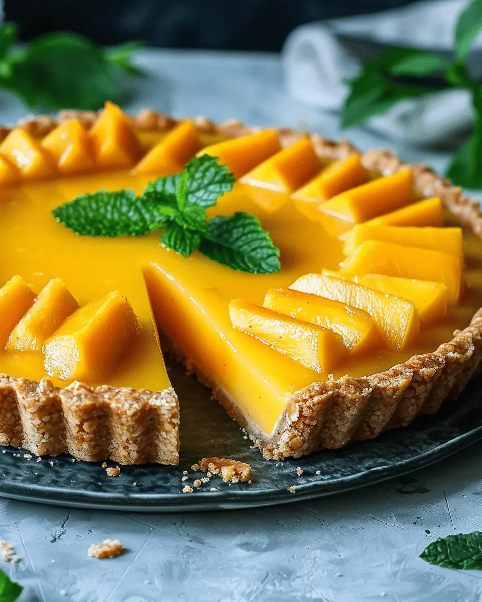 Mango Curd Tart Recipe: The Best Easy Treat for Any Occasion