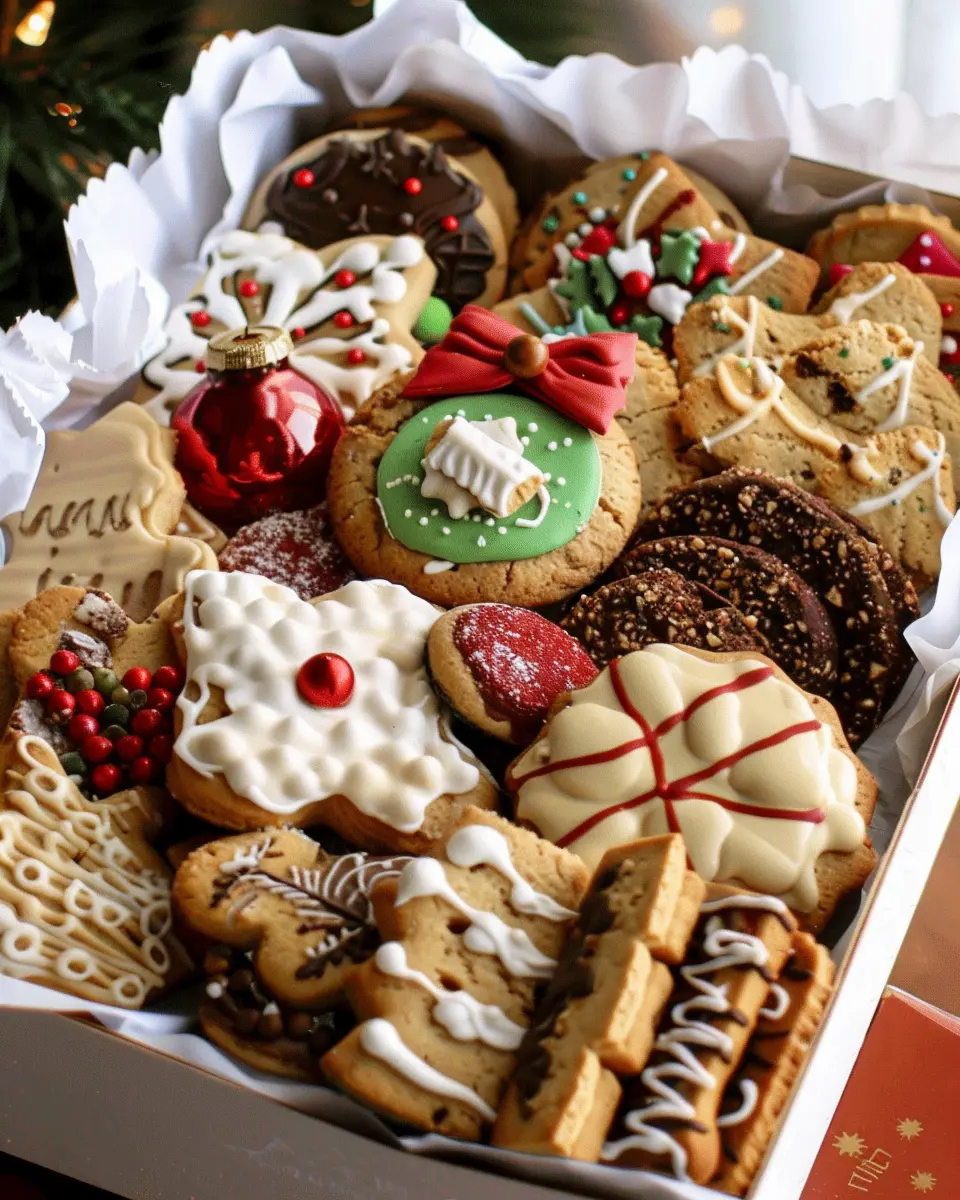 10 Christmas Cookies from 1 Dough: Easy Festive Cookie Box Ideas