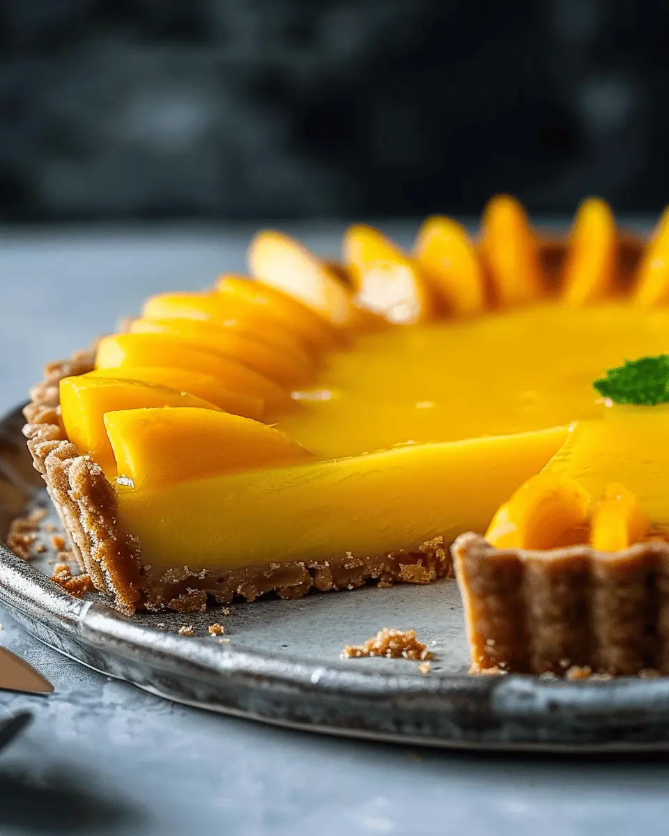 Mango Curd Tart Recipe: The Best Tropical Delight for Your Next Dessert