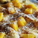 Crêpes ananas, mangues et noix de coco