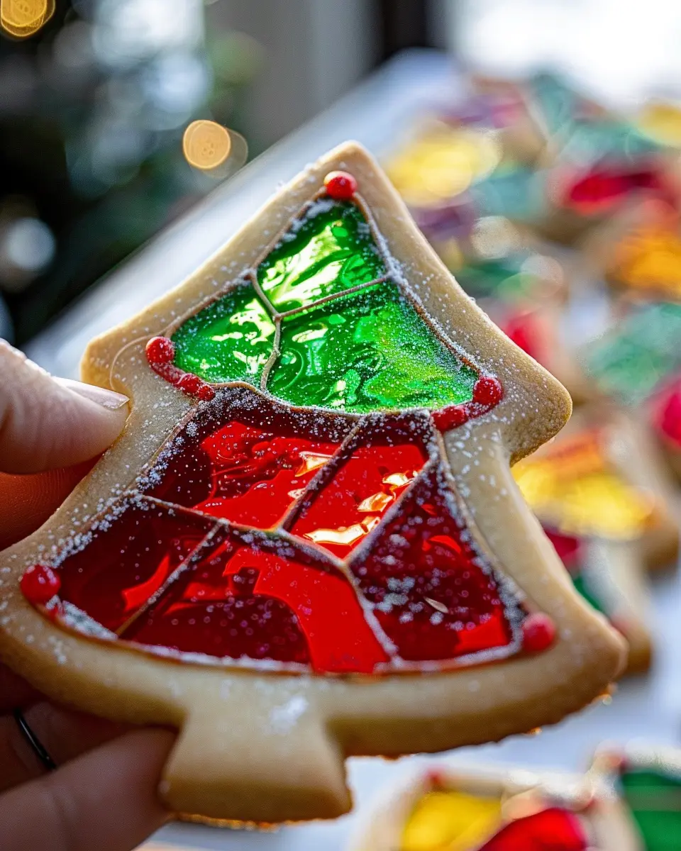Stained Glass Christmas Cookies: Easy Festive Treats to Cherish