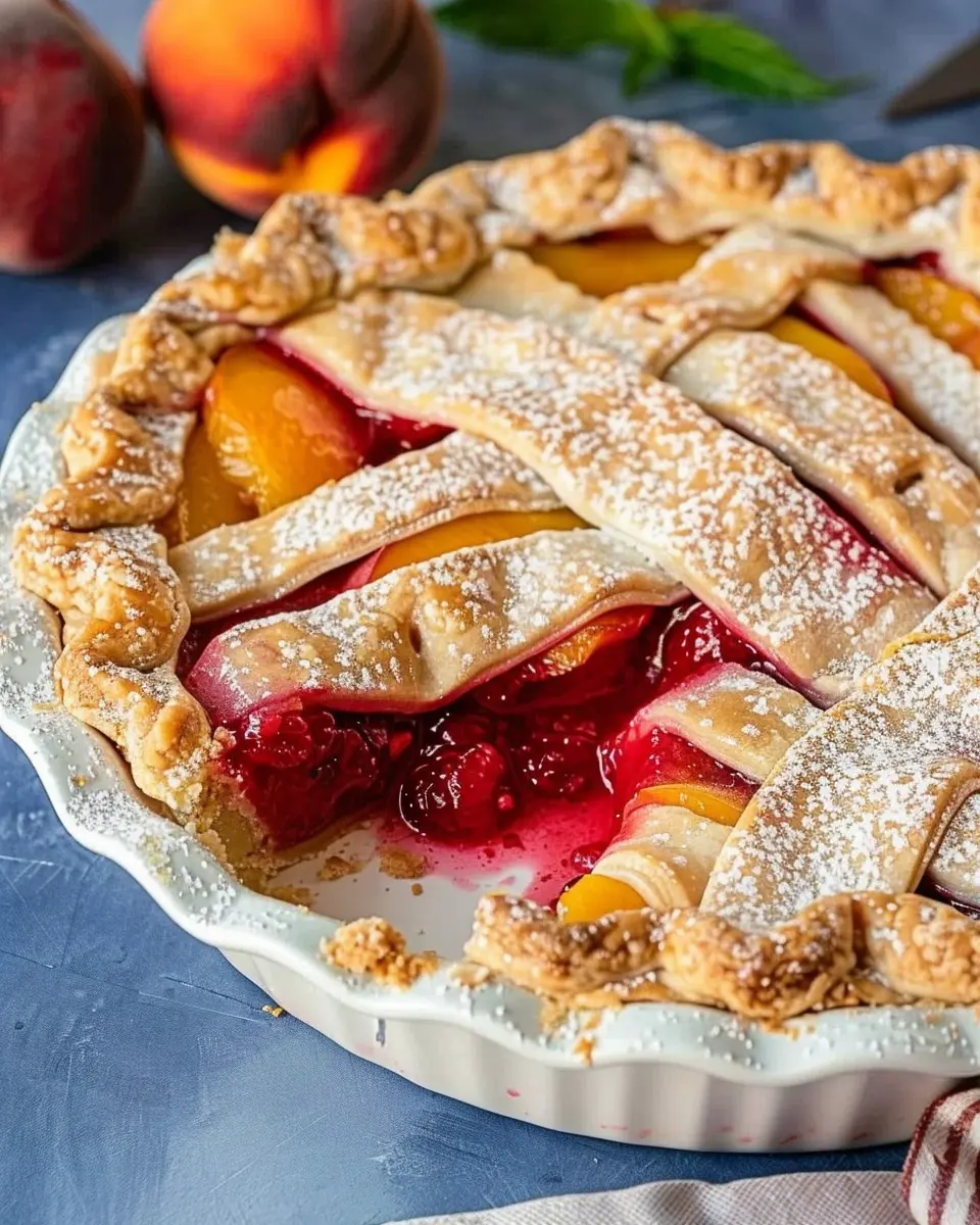 Peach Raspberry Pie: The Best Homemade Delight for Summer