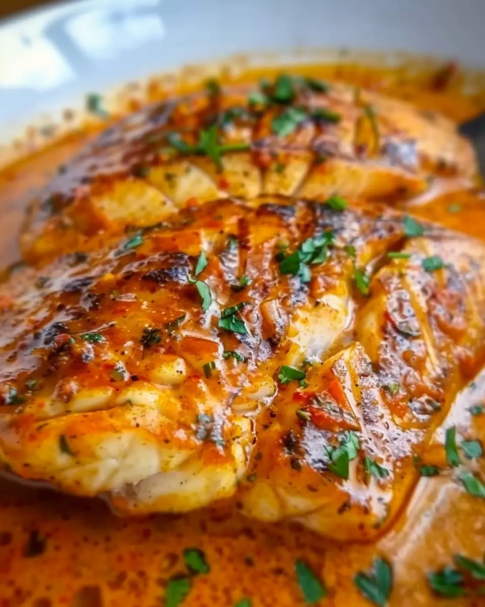Tilapia in Roasted Pepper Sauce: A Quick &amp; Delicious Meal for All