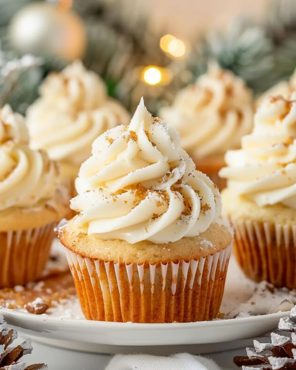 Eggnog Cupcakes: Indulgent Holiday Treats for Festive Celebrations