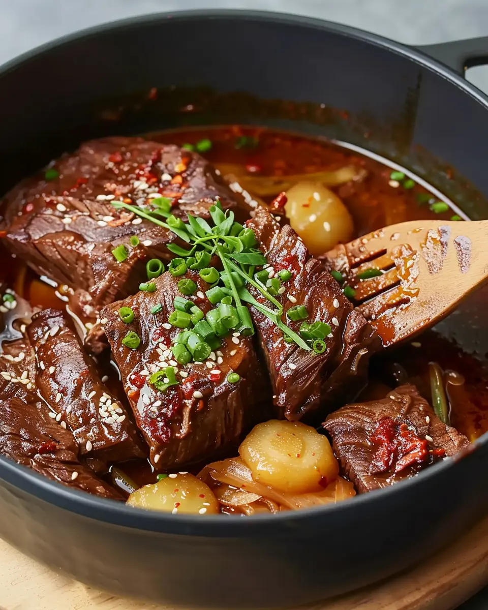 Korean Style Pot Roast: A Juicy Twist for Home Chefs