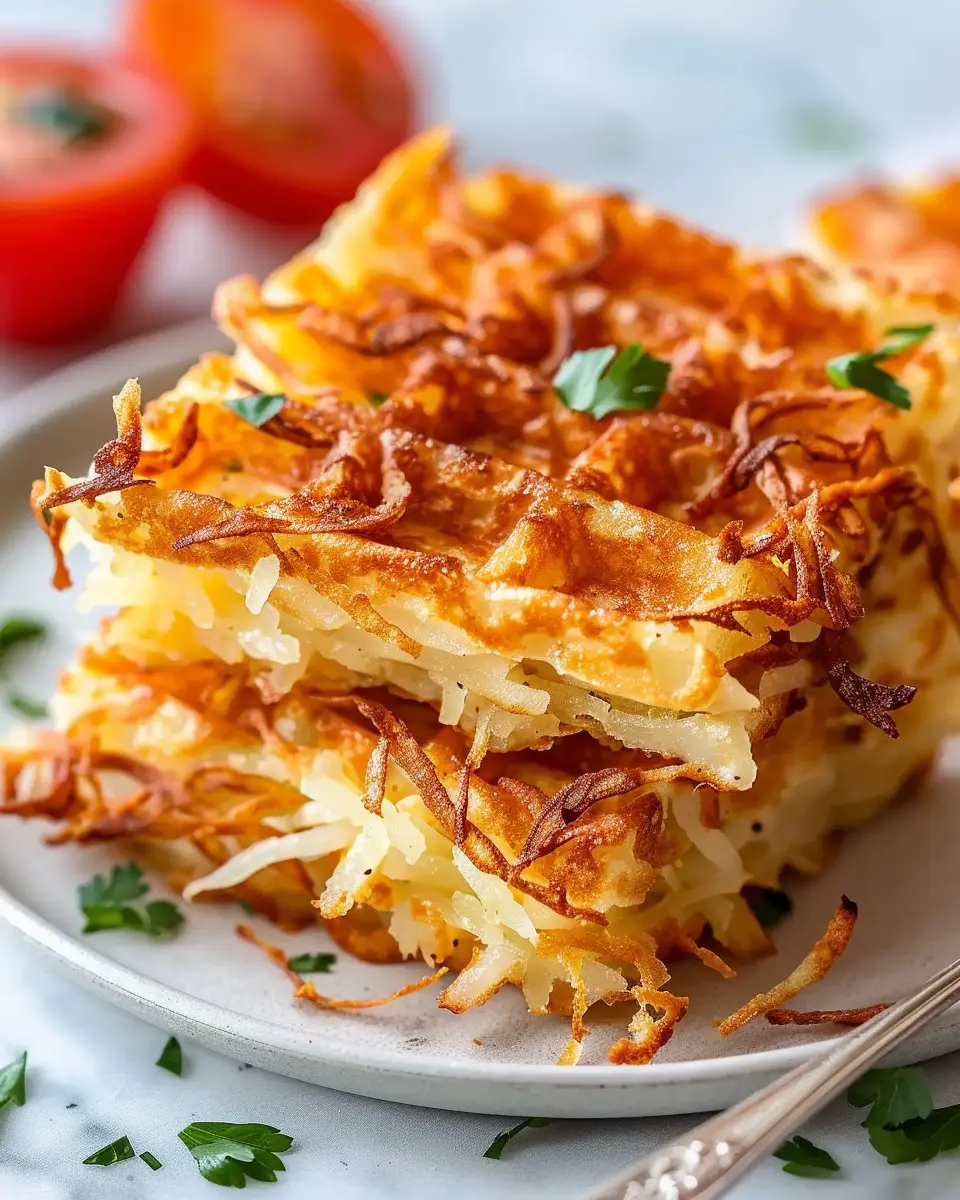 Healthy Hashbrown Chaffle with Turkey Bacon: A Savory Delight