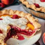 Peach Raspberry Pie