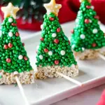 Easy Christmas Tree Rice Krispie Treats