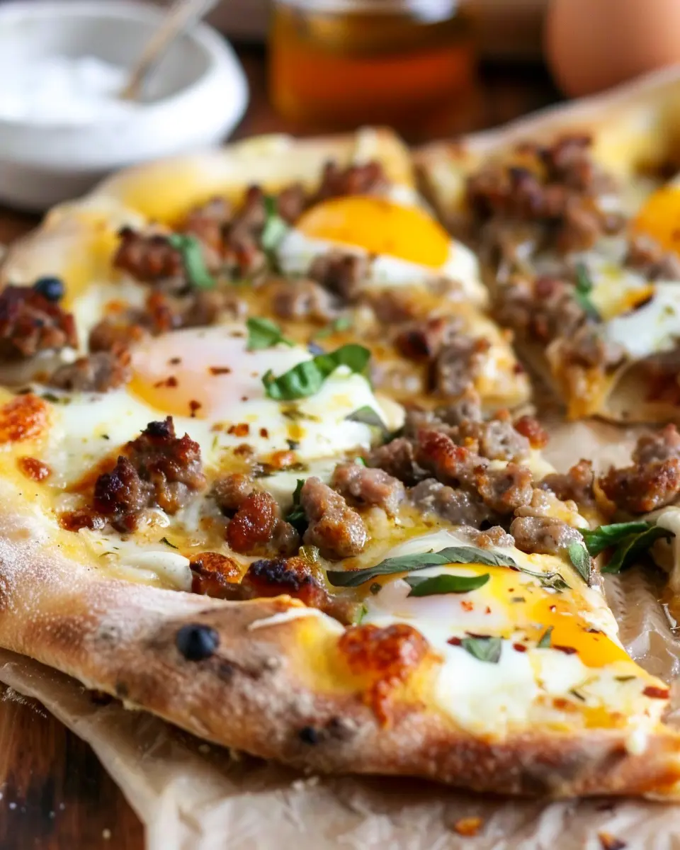 Sausage Breakfast Pizza: Easy Recipe for a Tasty Morning Treat