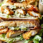 Chicken Caesar Sandwiches