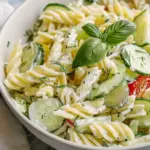 Healthy Cucumber Pasta Salad