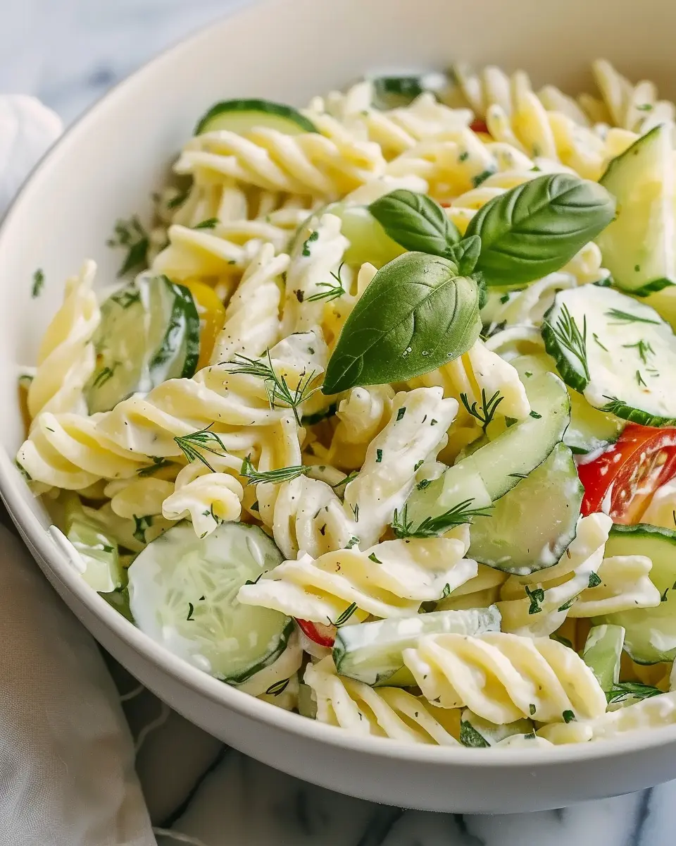 Healthy Cucumber Pasta Salad: Easy and Guilt-Free Delight