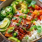 Healthy Sweet Chili Salmon Bowl Recipe