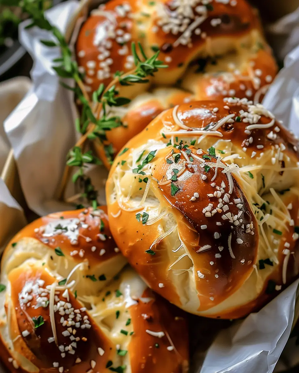 Mozzarella Stuffed Soft Pretzels: Indulgent Goodness in 105 Minutes