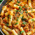 Creamy Sausage Rigatoni (One-Pot, 30-Minute Meal)