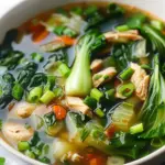 Hearty Bokchoy Chicken Soup