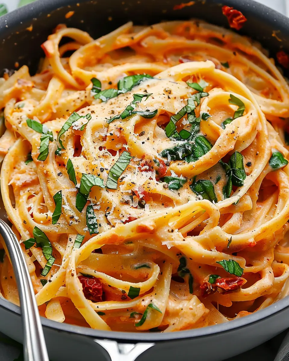 Vegan Creamy Sun Dried Tomato Pasta Recipe: Easy and Indulgent Delight