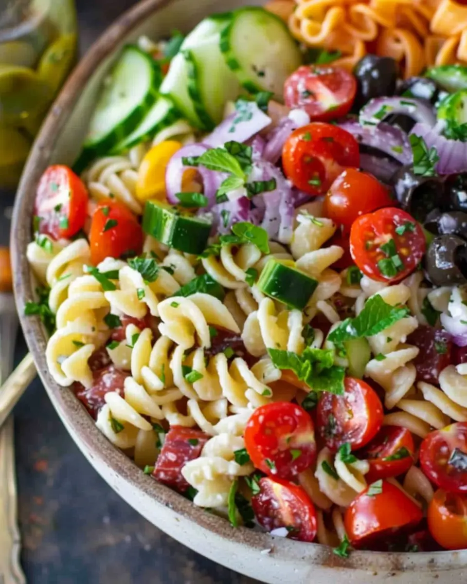 Italian Pasta Salad Recipe: Easy &amp; Flavorful with Turkey Bacon