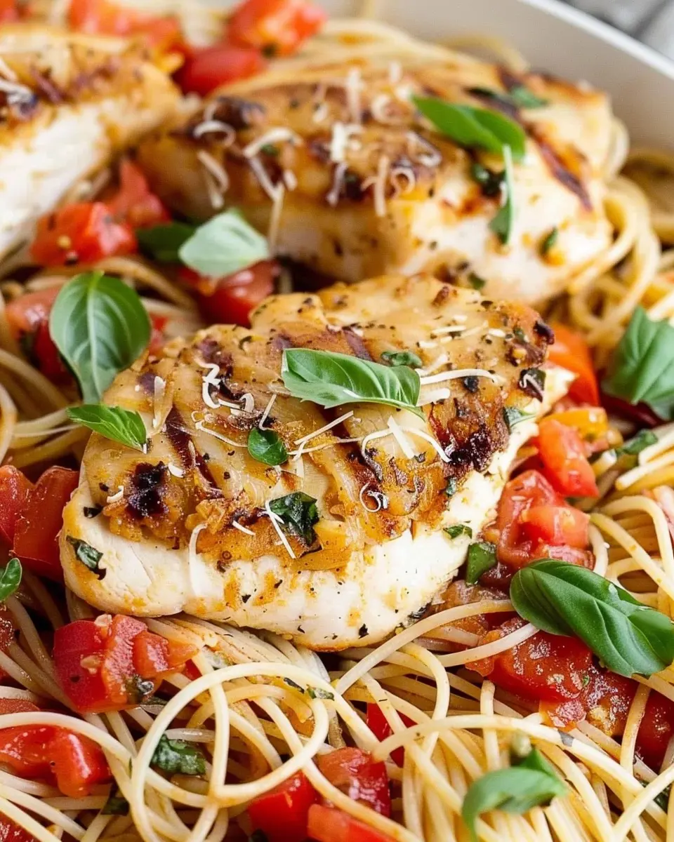 Bruschetta Chicken Pasta: A Juicy Twist on Your Dinner Routine
