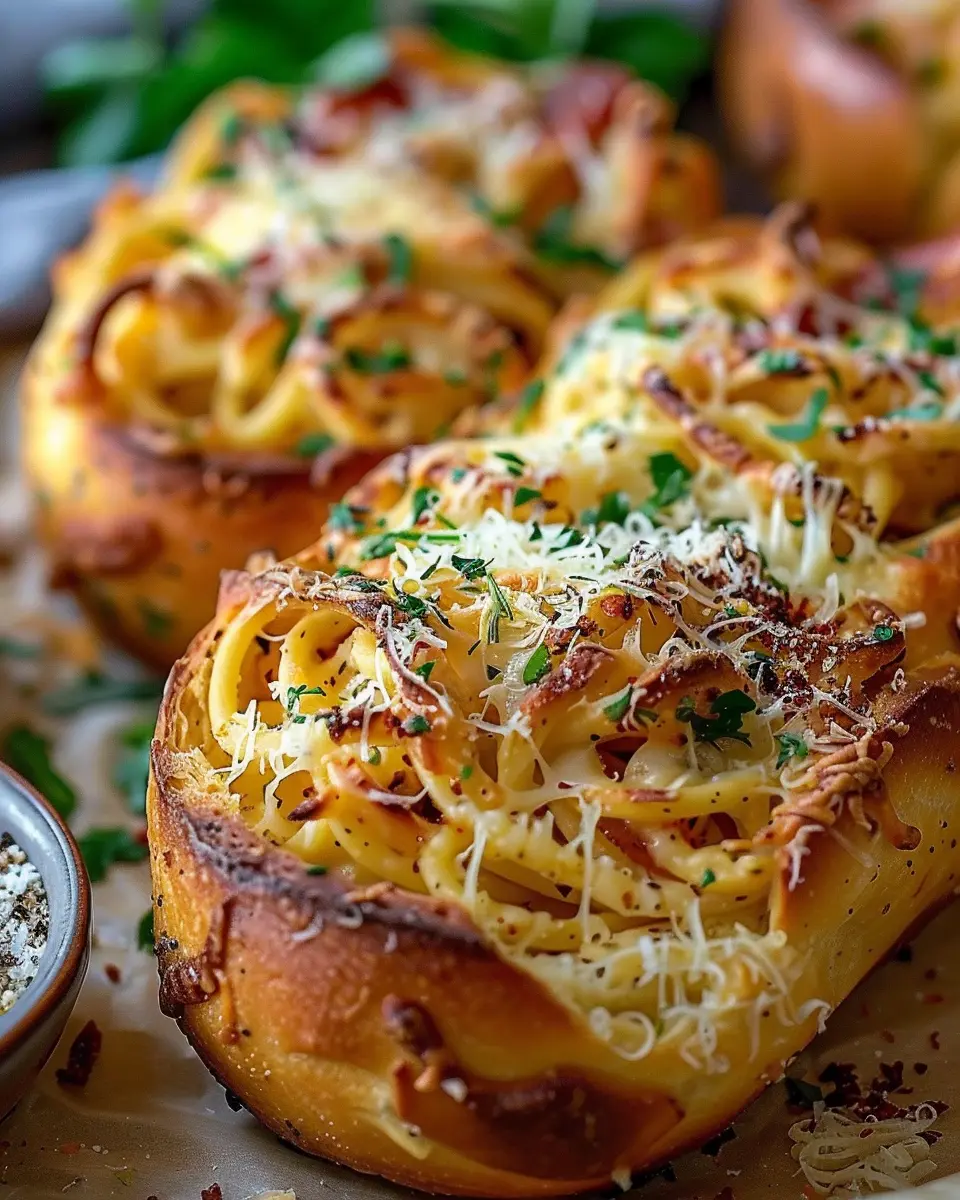 Spaghetti Garlic Bread: Easy Recipe with Turkey Bacon Twist