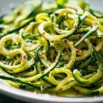 Zucchini noodles are a nutritious pasta alternative