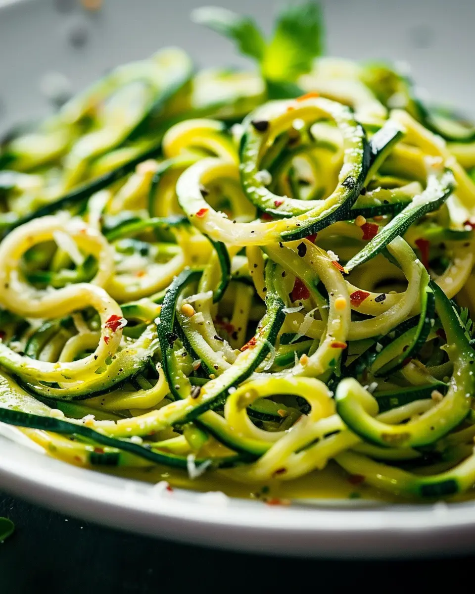 Zucchini noodles are a nutritious pasta alternative for easy meals