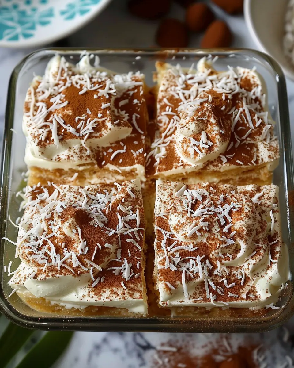 Coconut Rum Tiramisu: An Indulgent Twist on a Classic Dessert