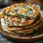 Crispy Chinese Scallion Pancakes (Cong You Bing)