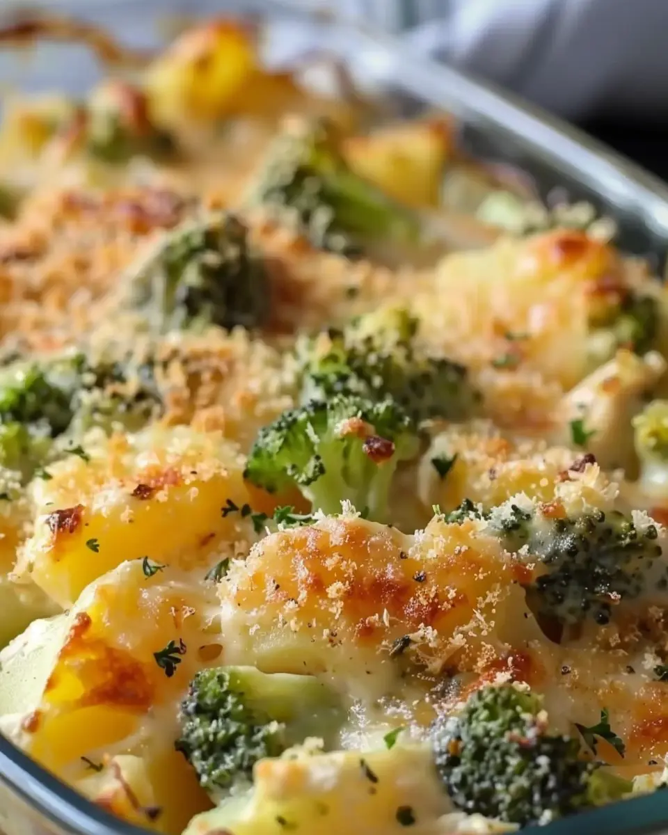 Baked Potato Chicken and Broccoli Casserole for Cozy Nights