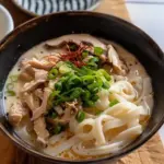 Creamy Miso Udon Soup