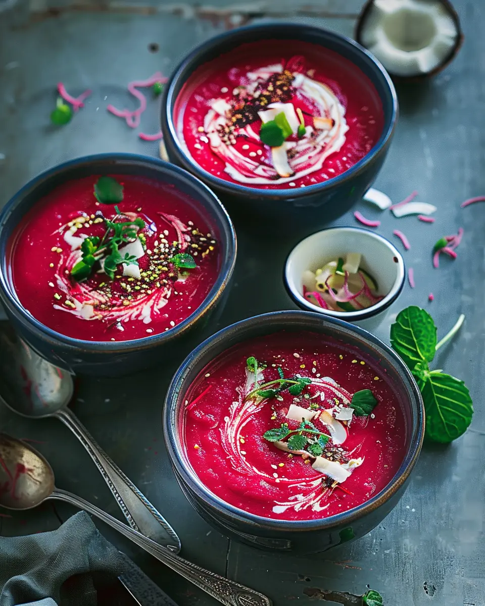 Creamy Beet Soup with Coconut: A Refreshing Twist on Comfort Food
