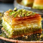 Baklava Pistachio Cheesecake
